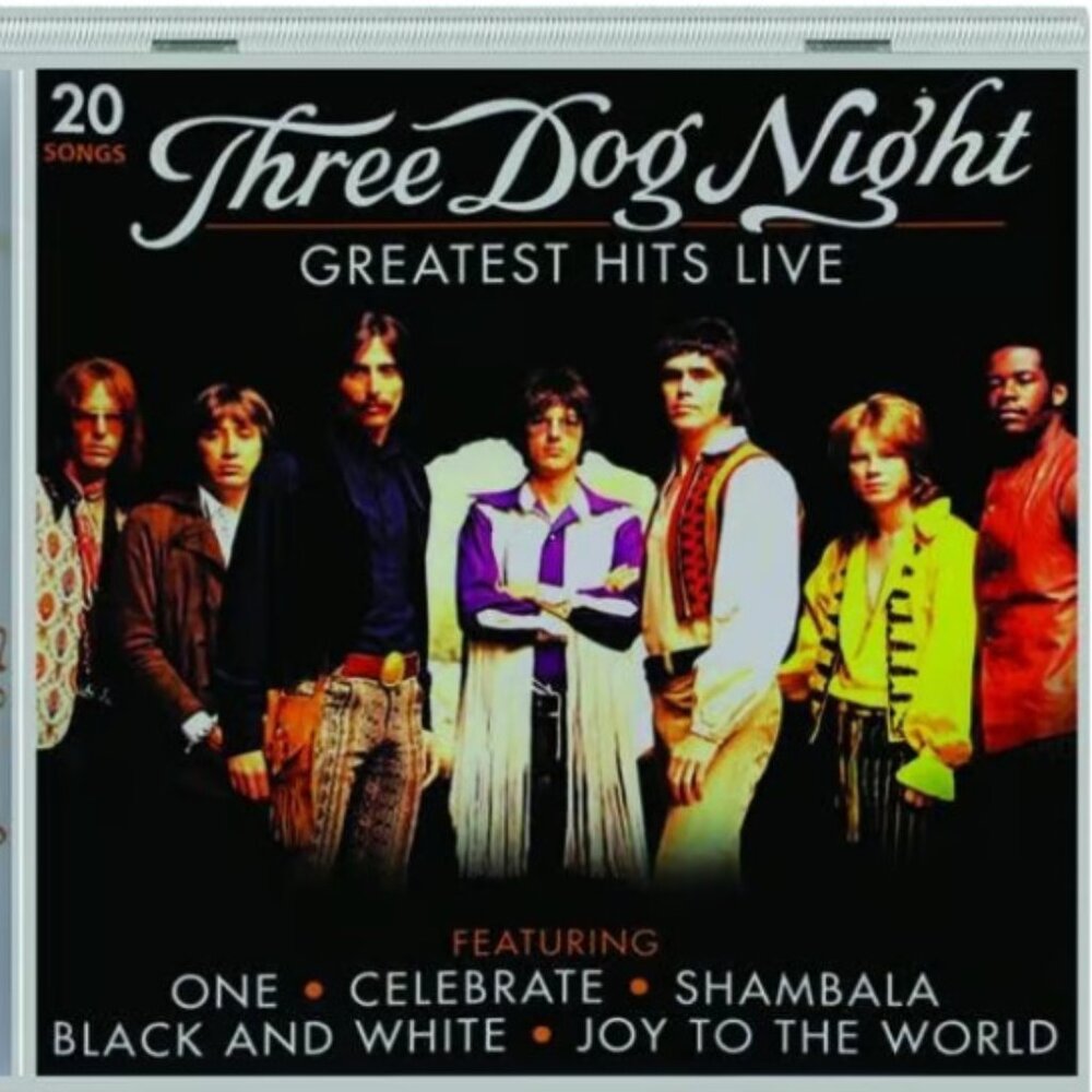 Three Dog Night Greatest Hits Live CD ~ 20 Greatest Hits Live ~ New/Sealed!
